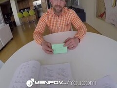 MenPOV Test studying turns into fuck fest with Joel Mason and Adam Herst Thumb