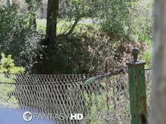 HD FantasyHD - Alice March has wild outdoor sex Thumb