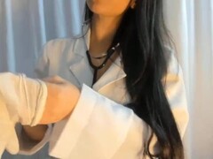 Sexy Latina RolePlay Medica fazendo sexo oral ate gozar na boca JOI Thumb