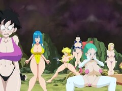 Super Slut Z Tournament [Hentai game] Ep.1 Android 18 fighting tournament for panties Thumb