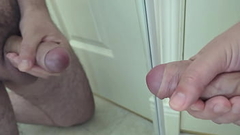 Maturbation in front of a mirror Thumb