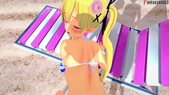 Marie Rose bikini having sex on the beach | 2 | DOA | Full &amp_ POV on Sheer &amp_ PTRN: Fantasyking3 Thumb