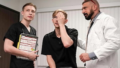 Perverted Gay Doctor Fucks His Favorite Patient in His Clinic - Doctorblows Thumb