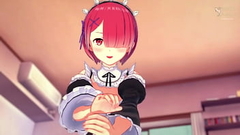 Loving Ram rides you in romantic atmosphere - Re Zero Thumb