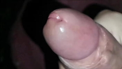 Big orgasm and a lot of sperm after abstinence close-up, sperm flows Thumb