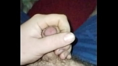 Fat Man Cumming in Bed Thumb