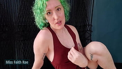 Filth Cleaning Cuck - Part 2 - NUDE ASSHOLE ASS SPREADING WITH PUSSY PEEK - Filthy Sweat Licking Femdom POV Instructions by Miss Faith Rae with Chastity and Armpit Licking Instructions - HD 1080p MP4 Thumb